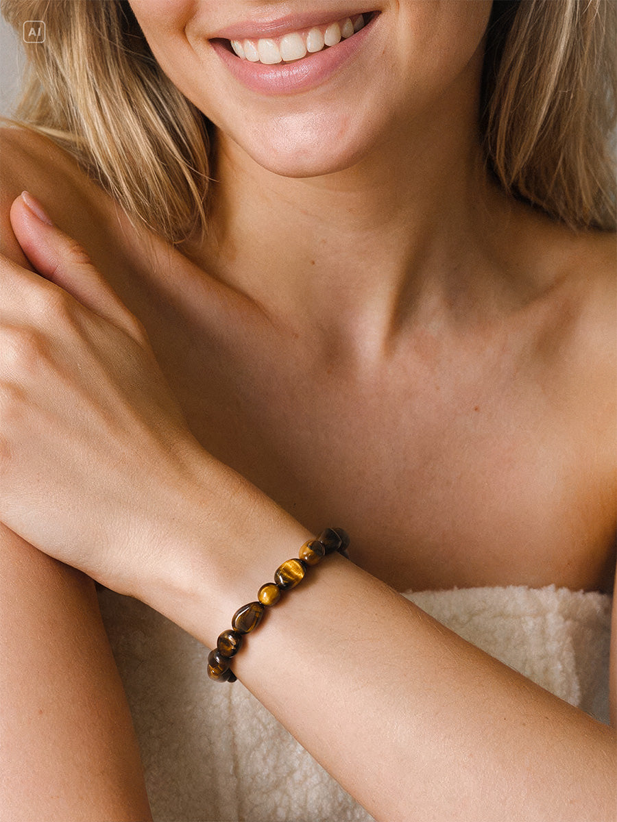 Elegant Tiger's Eye ARMBAND