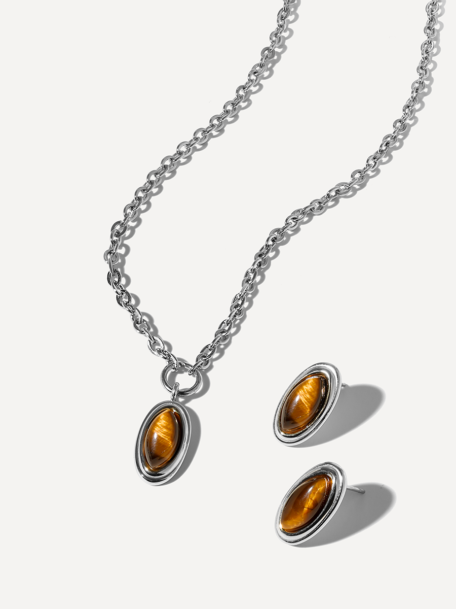 Classic Tiger's Eye Set