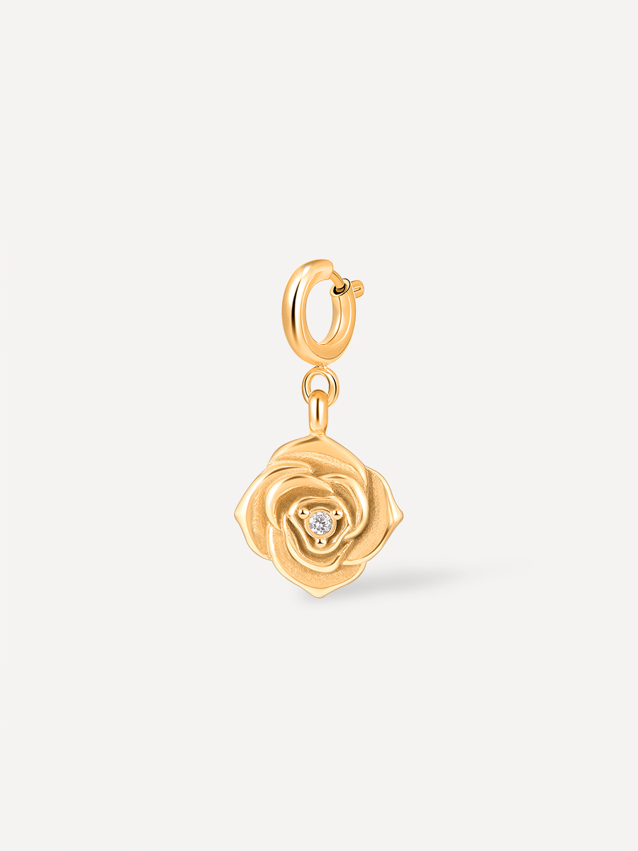 Rose Blooming Grace Ketten-Charm ICRUSH