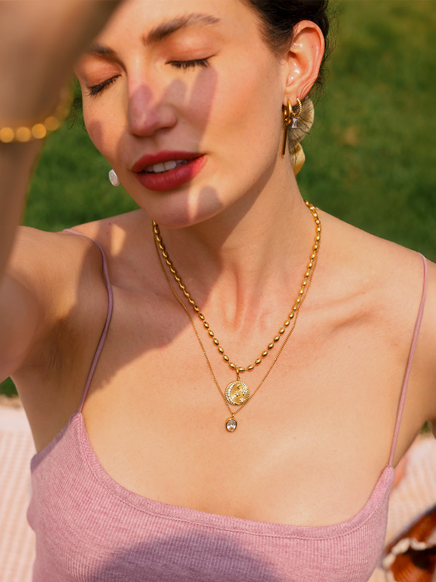 Modern Beads Necklace