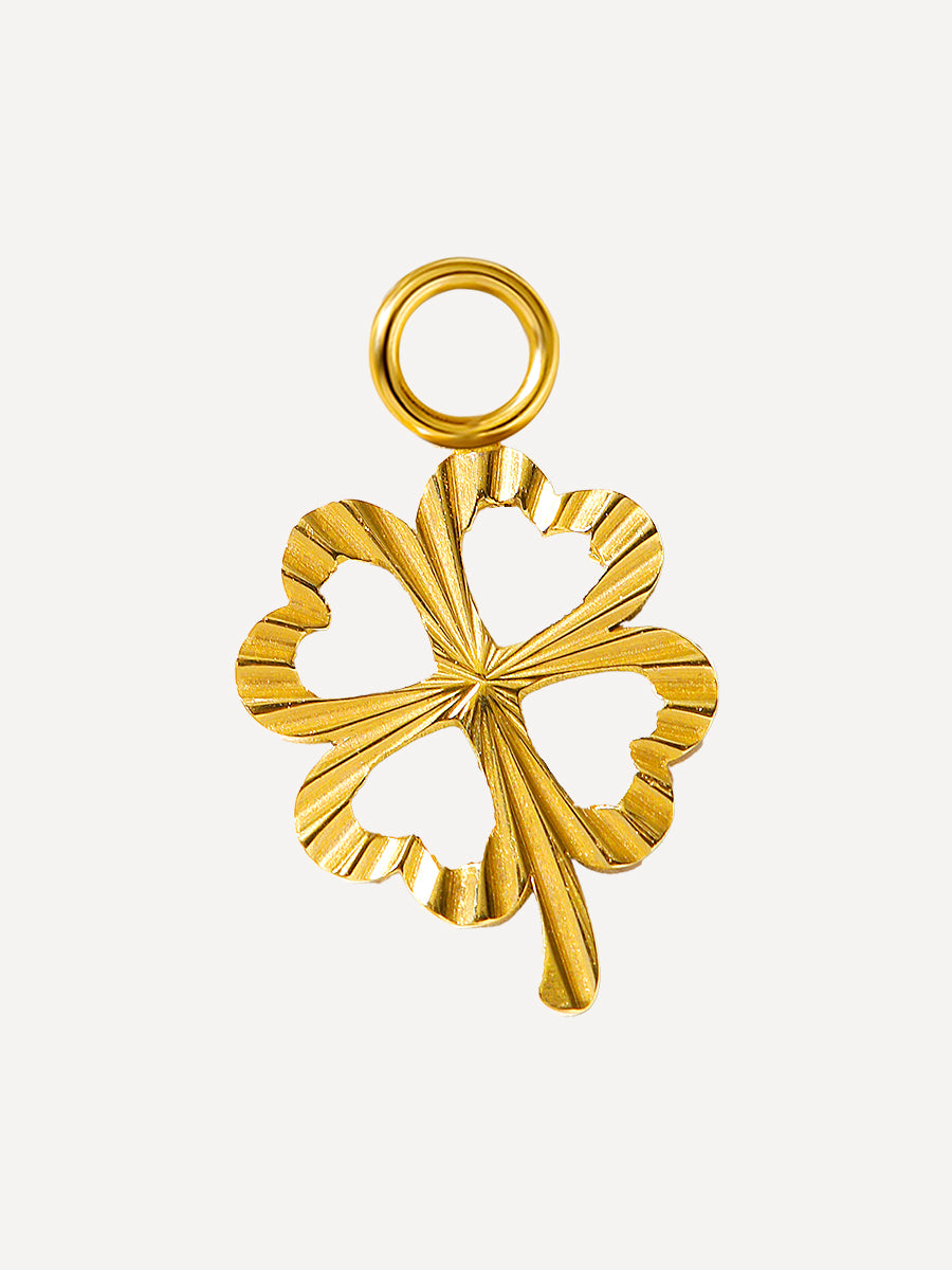 13x10mm Endless Blessing Charm Gold