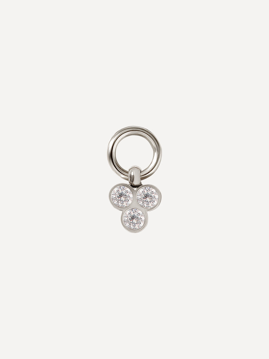 4,7x4mm Victory Fruit Ohrring-Charm