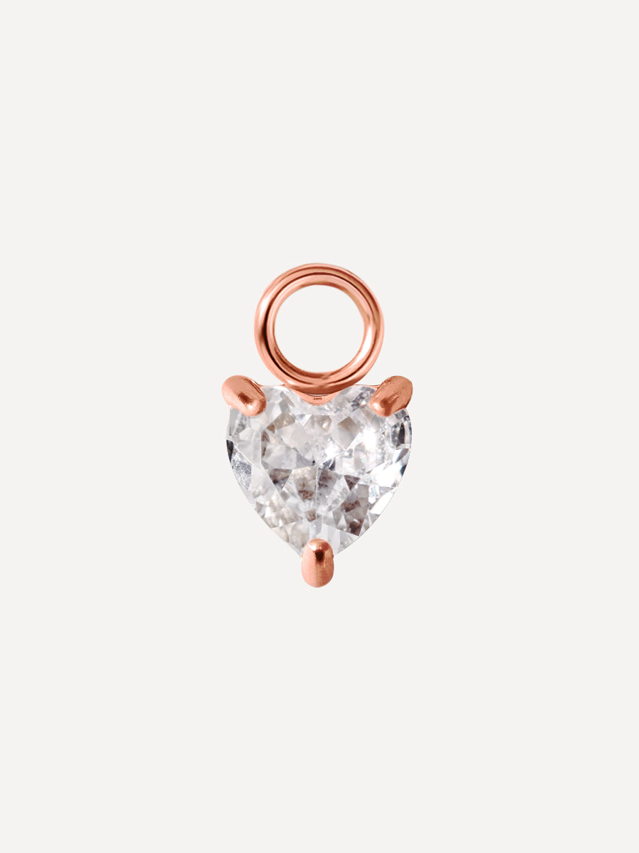 6,5x7,2mm Unique Love Charm