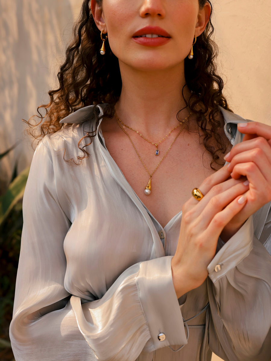 Celestial Blue Ketten-Charm