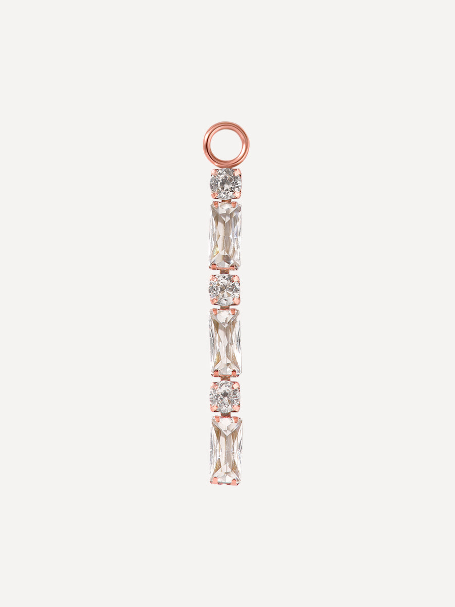 28x3mm Nova Line Charm Rosegold