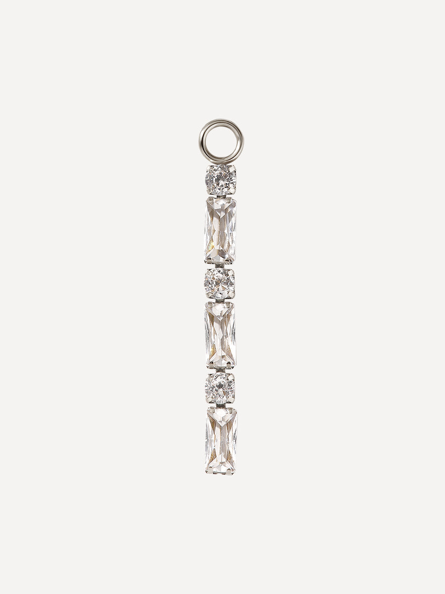28x3mm Nova Line Charm Silber