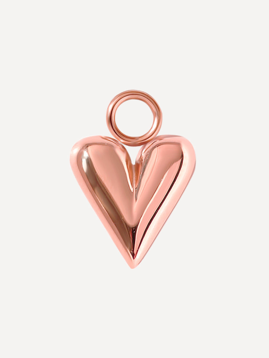 11x10mm Eternal Love Charm Rosegold