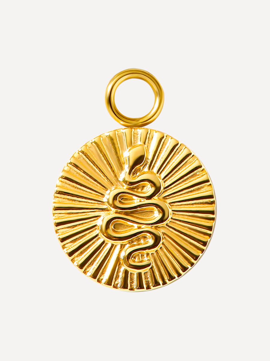12x12mm Eternal Guard Charm Gold