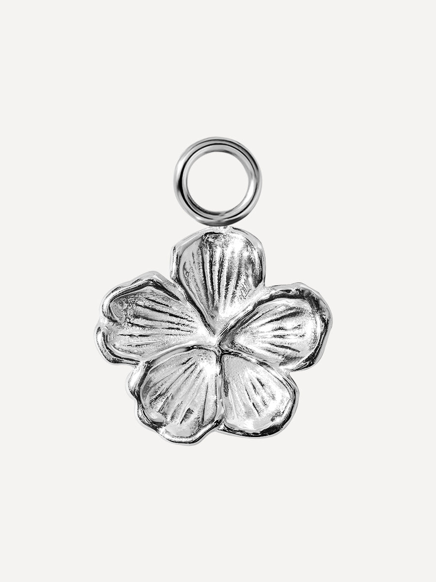 11.6x10.2mm Floral Bloom Earring Charm