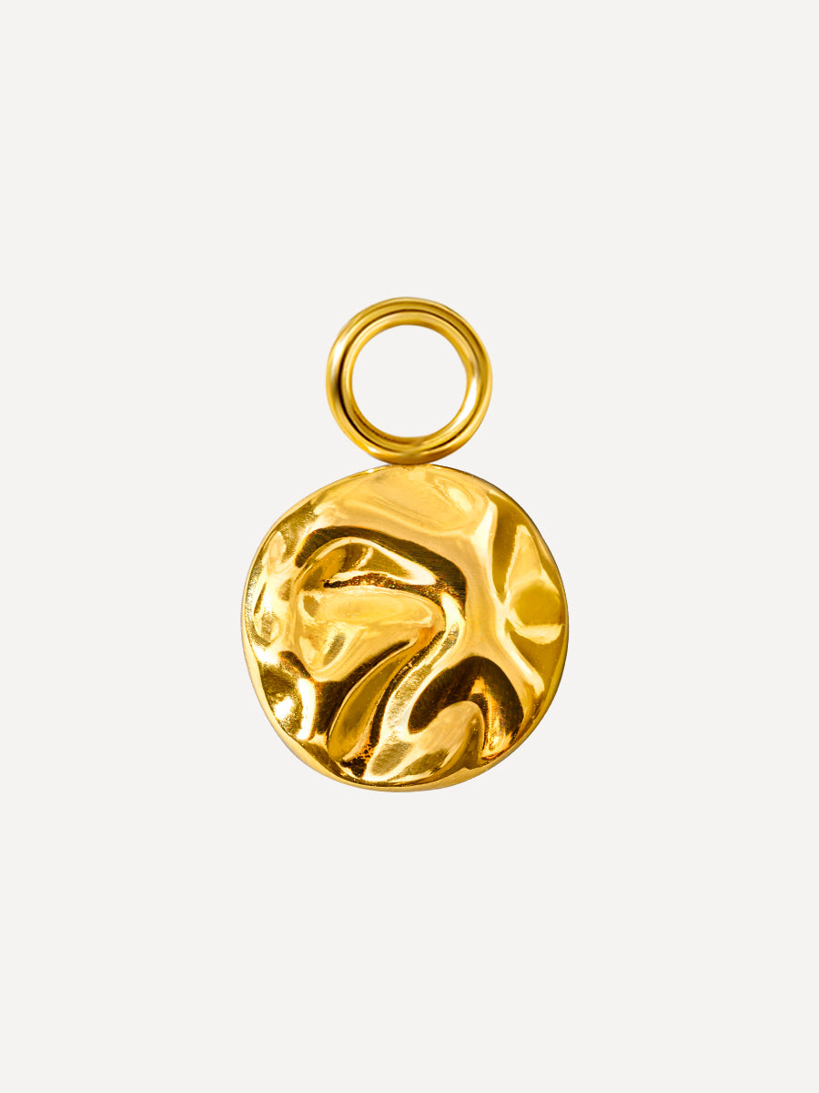 8.8x8.8mm Wave Gleam earring charm