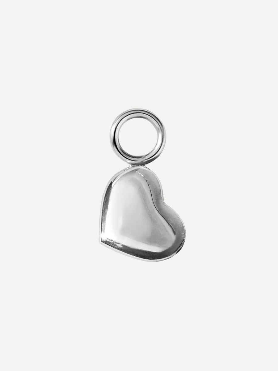 7,7x6,3mm Cherished Heart Ohrring-Charm