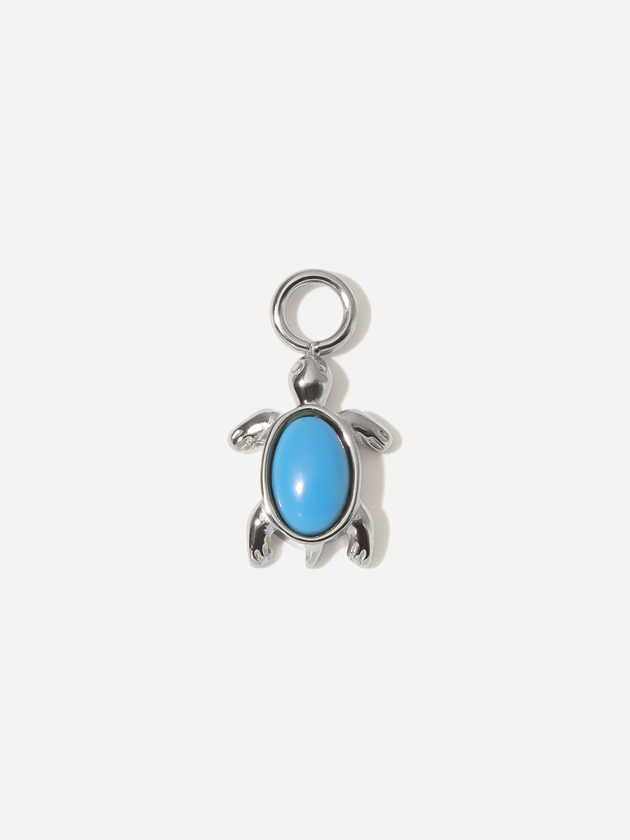10,8x8,3mm Ocean Turtle Ohrring-Charm