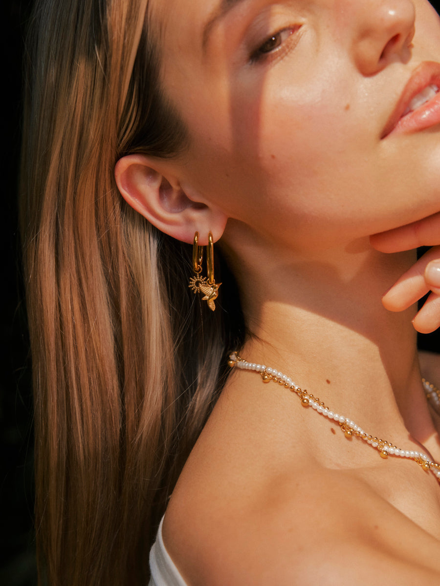 Classic Hoops & Earring Charms Bundle