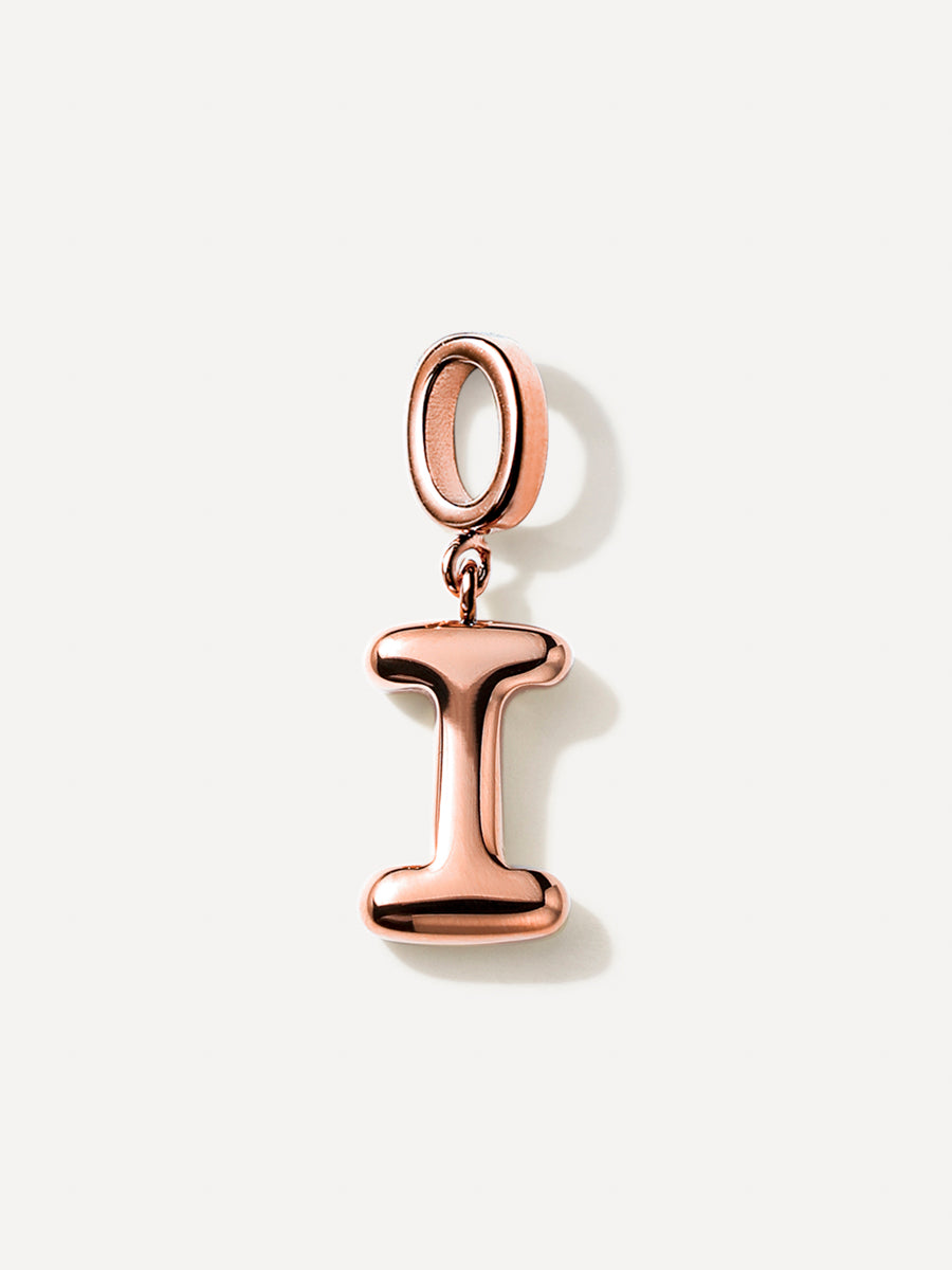 Puffy Letter Charm