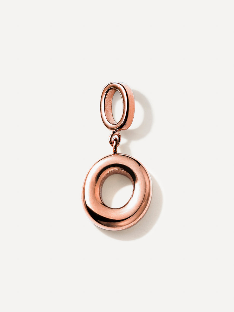 Puffy Letter Charm