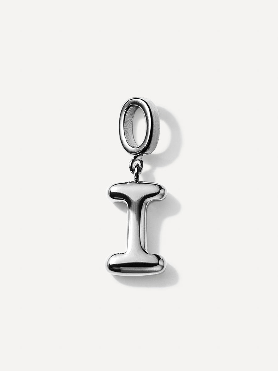 Puffy Letter Charm