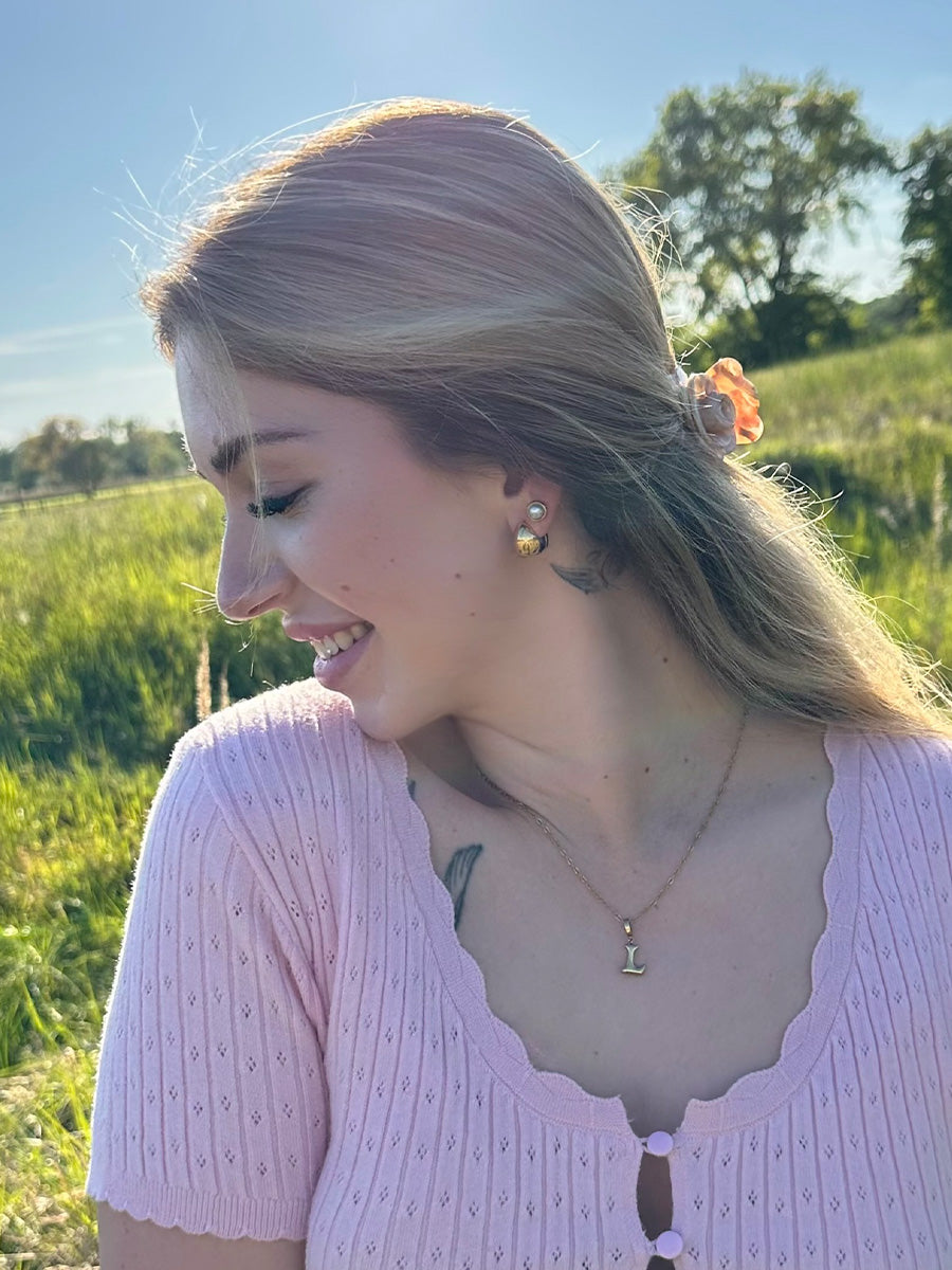 Allmatch Pearl Earrings