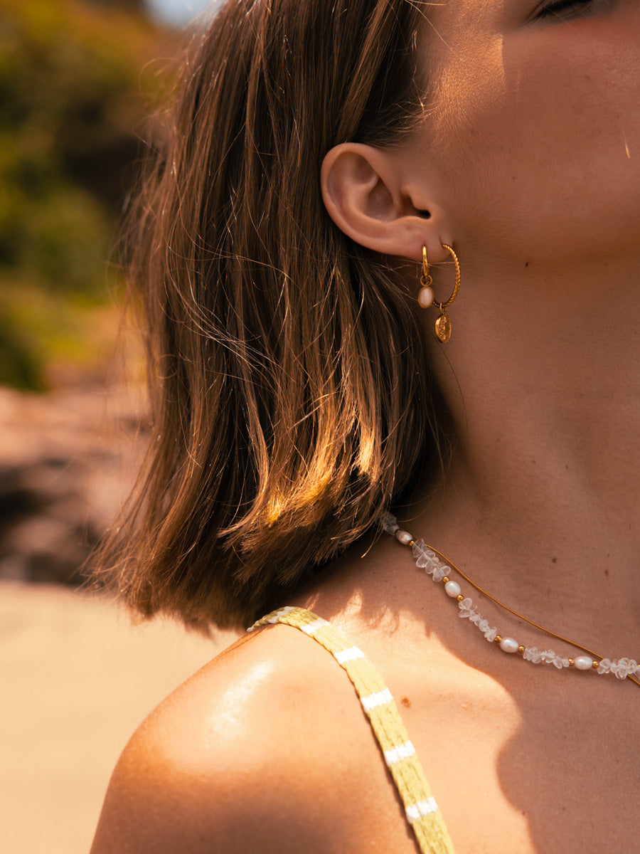 Classic Hoops & Earring Charms Bundle