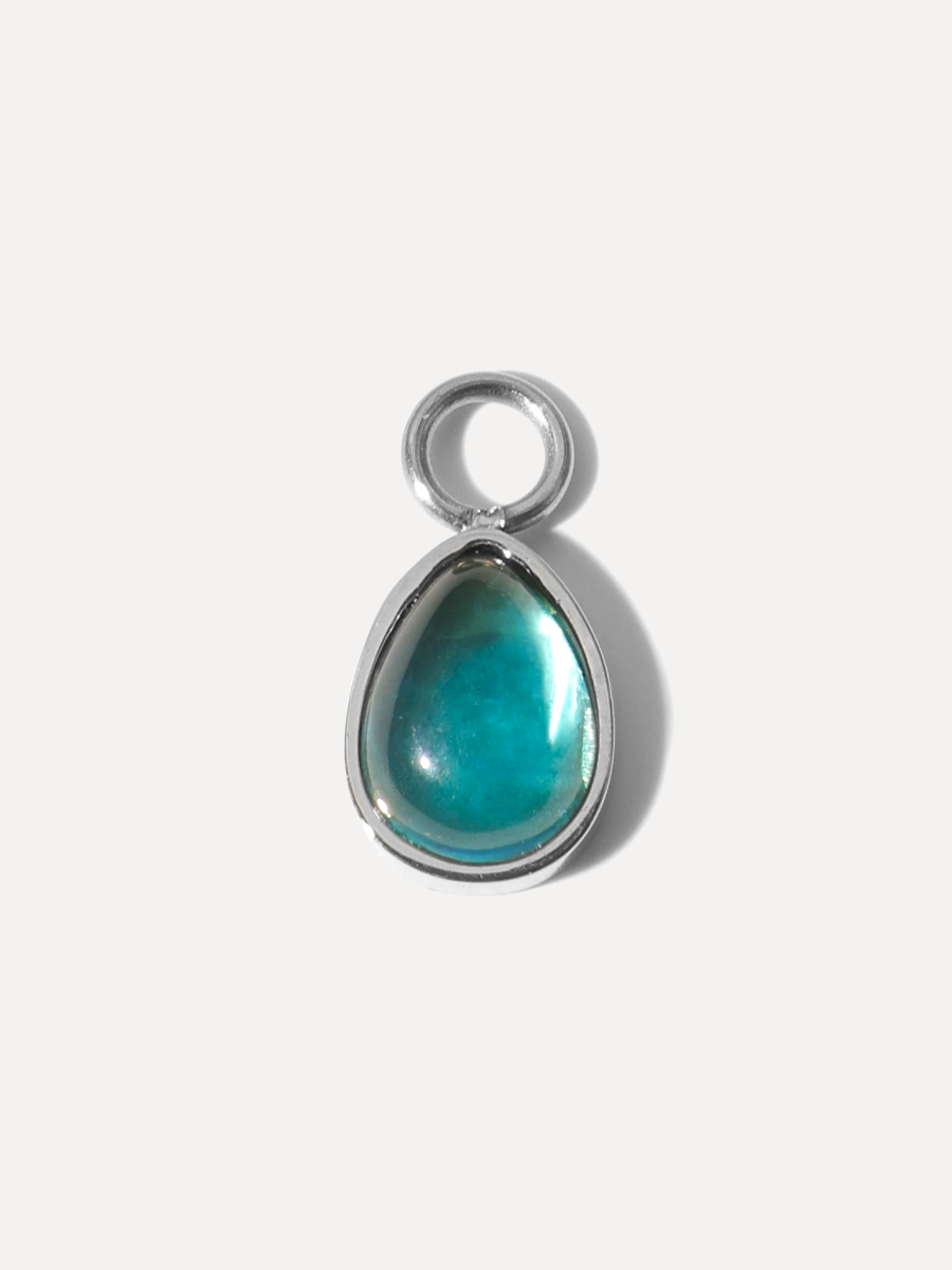 9,3x7mm Mystic Teardrop Ohrring-Charm