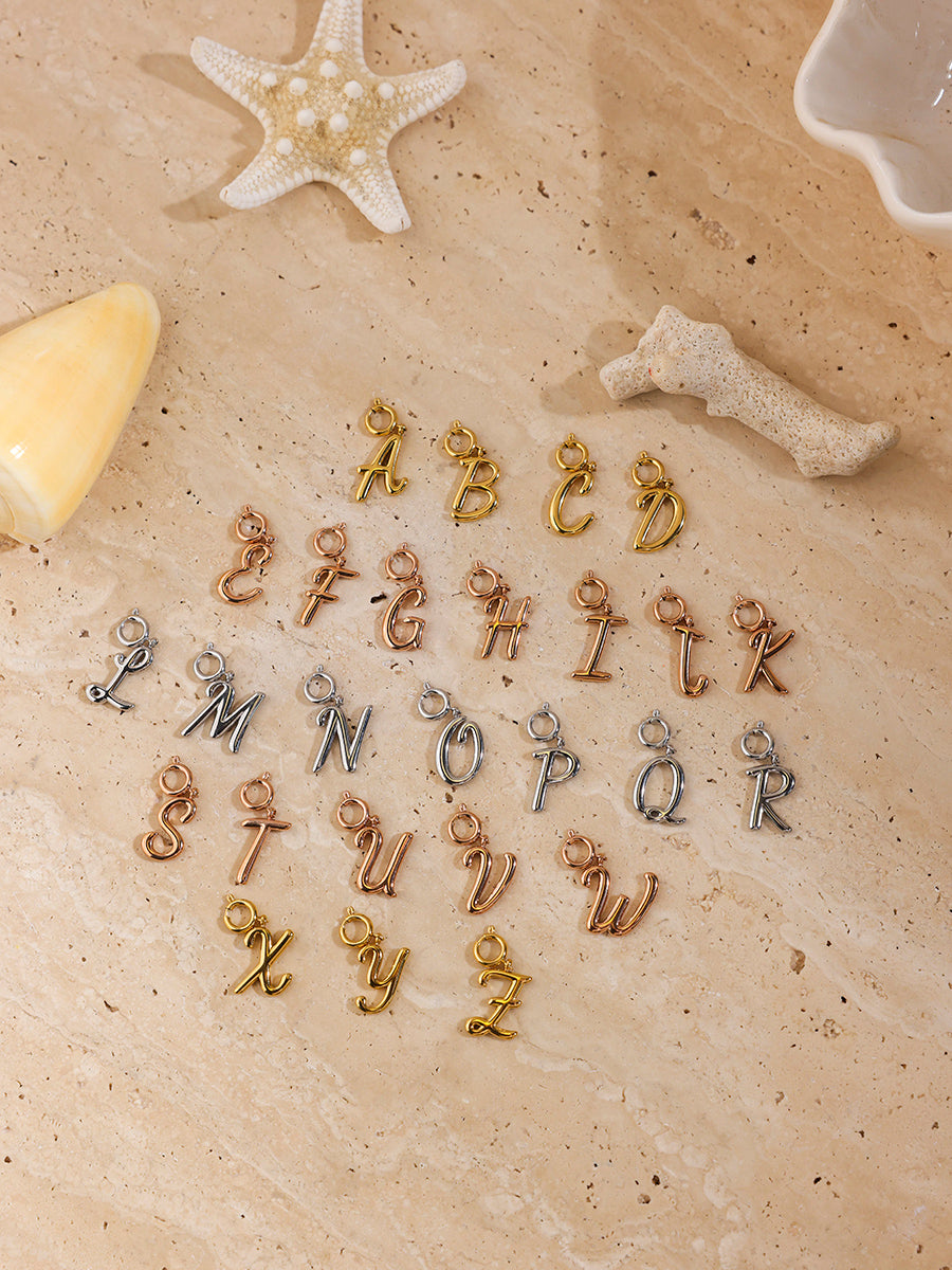 Joyful Letter Ketten-Charms