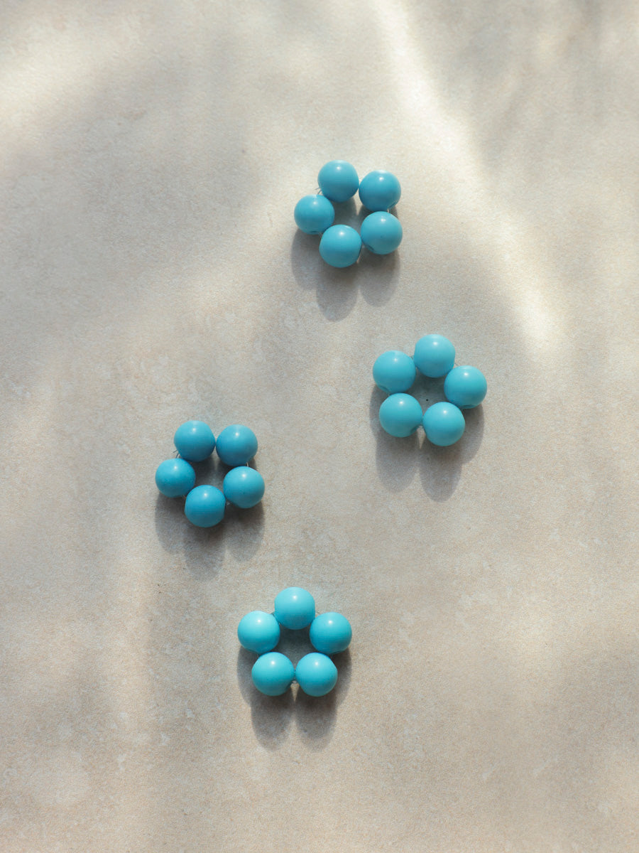 Bead Flower Earring Charm
