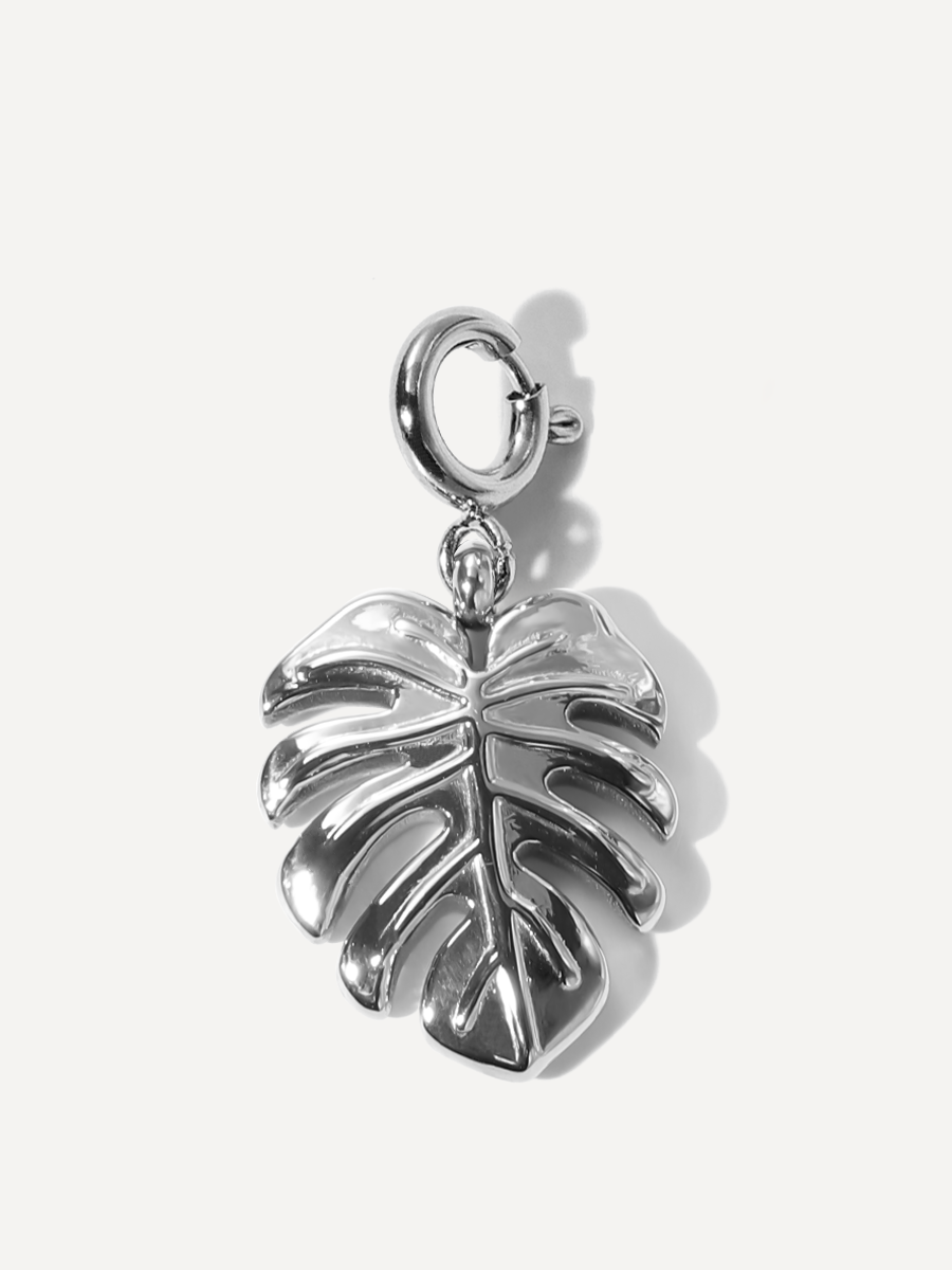 Monstera Leaf Ketten-Charm