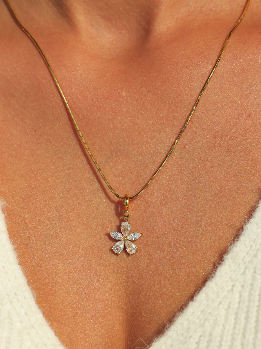 Floral Spark Ketten-Charm