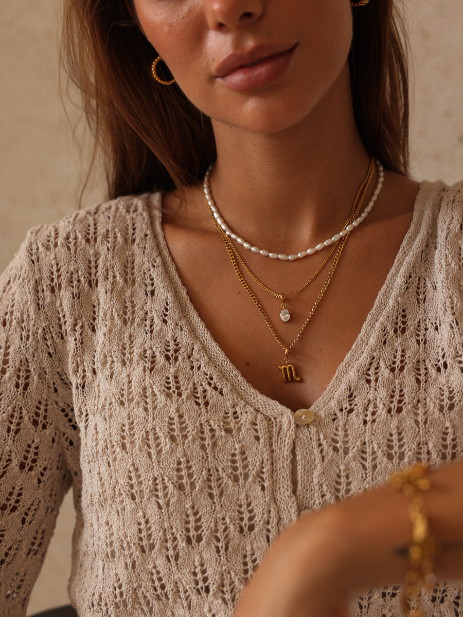 Classic Zodiac Ketten-Charm - Scorpio
