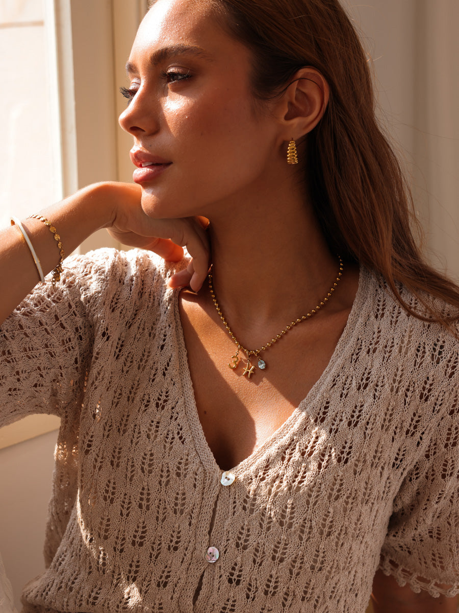 Classic Zodiac Ketten-Charm - Pisces