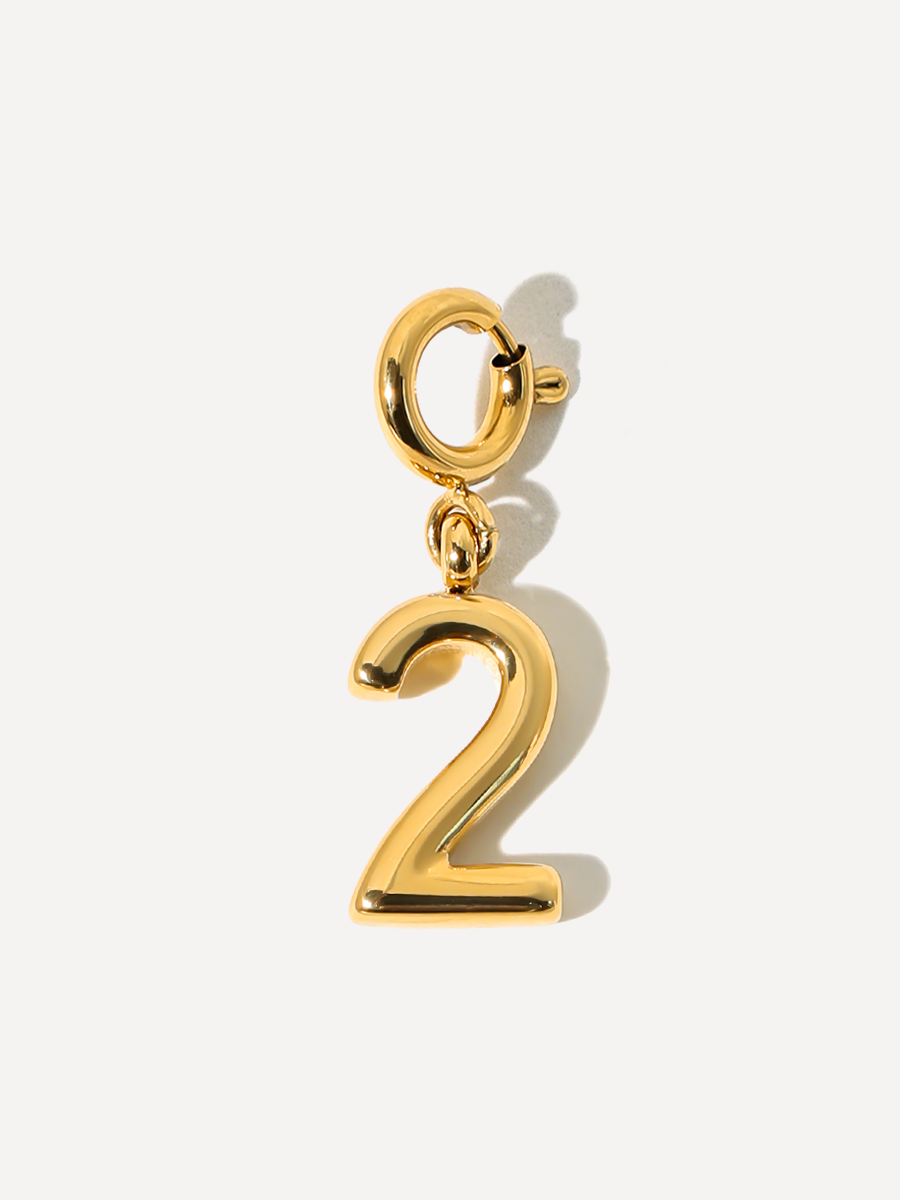 Classic Number Ketten-Charms