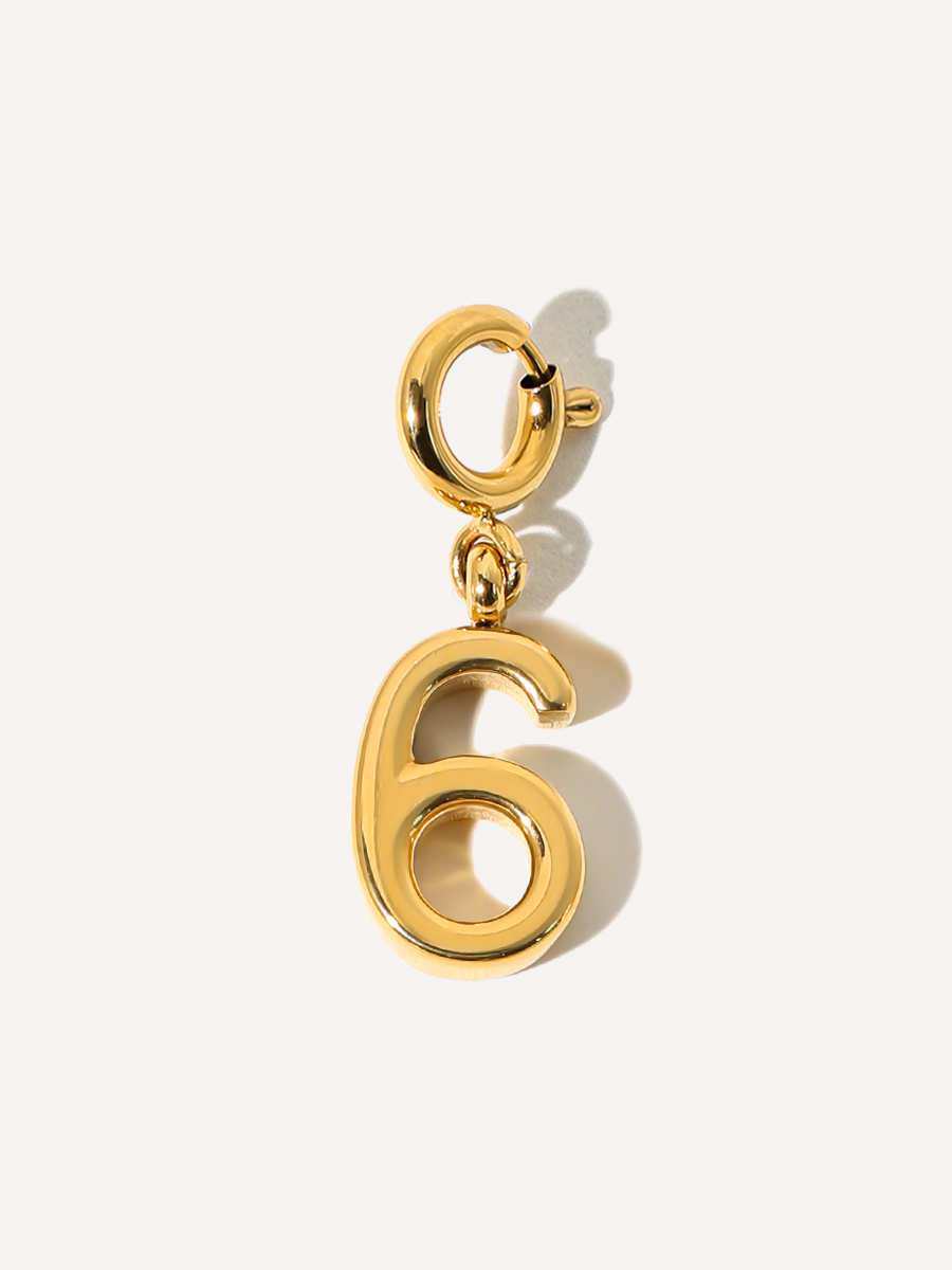 Classic Number Ketten-Charms