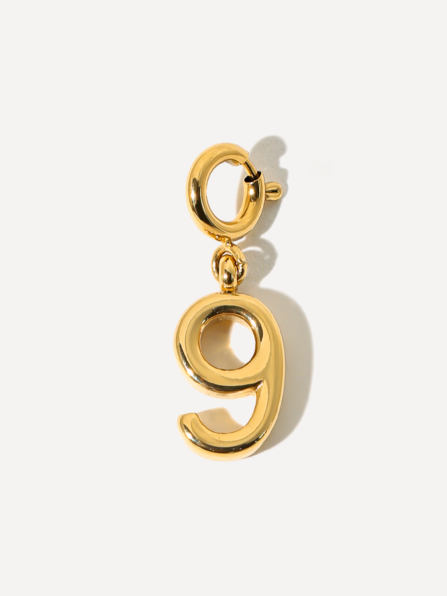 Classic Number Ketten-Charms