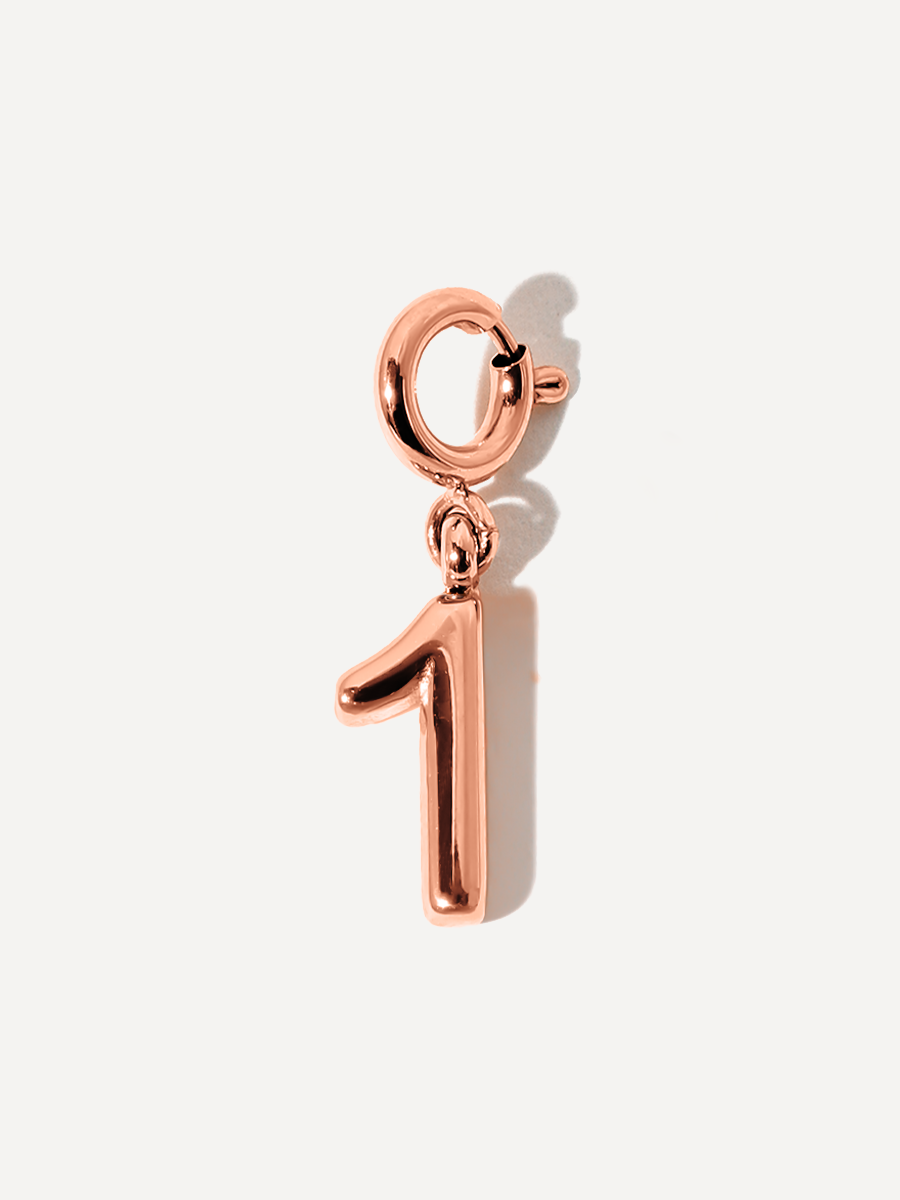 Classic Number Ketten-Charms