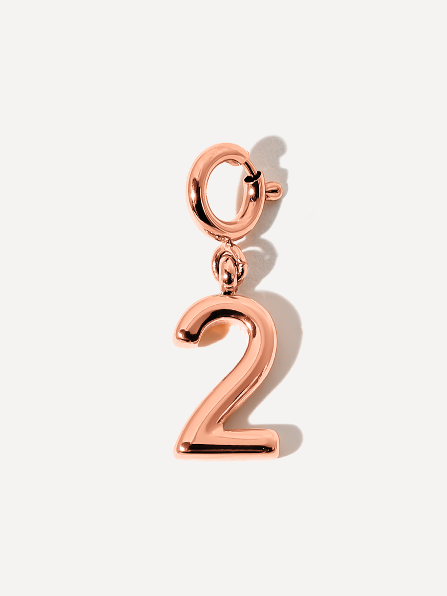 Classic Number Ketten-Charms