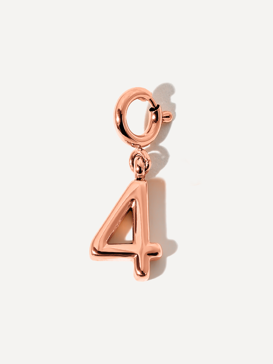 Classic Number Ketten-Charms