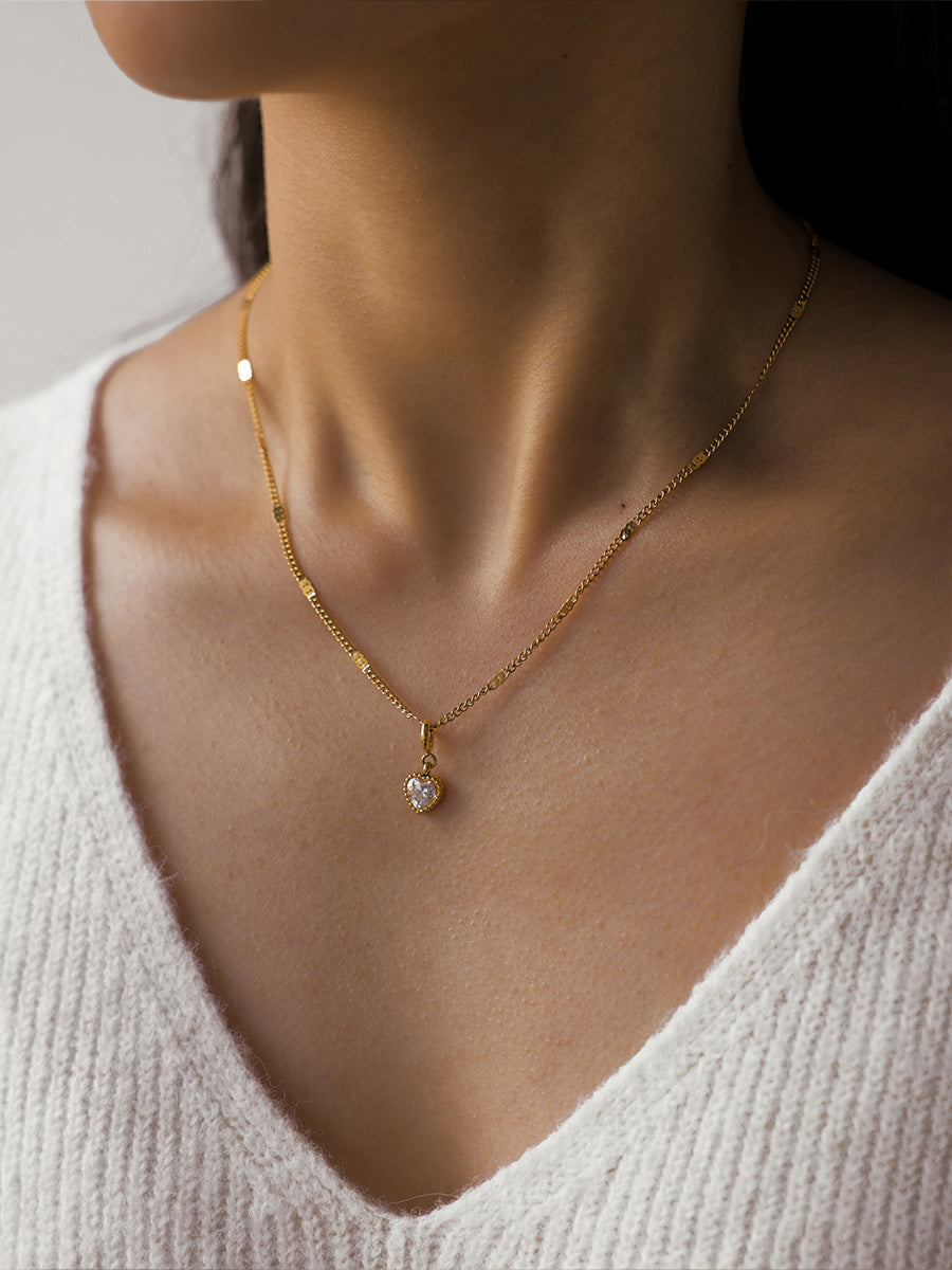 Heart Shine Ketten-Charm