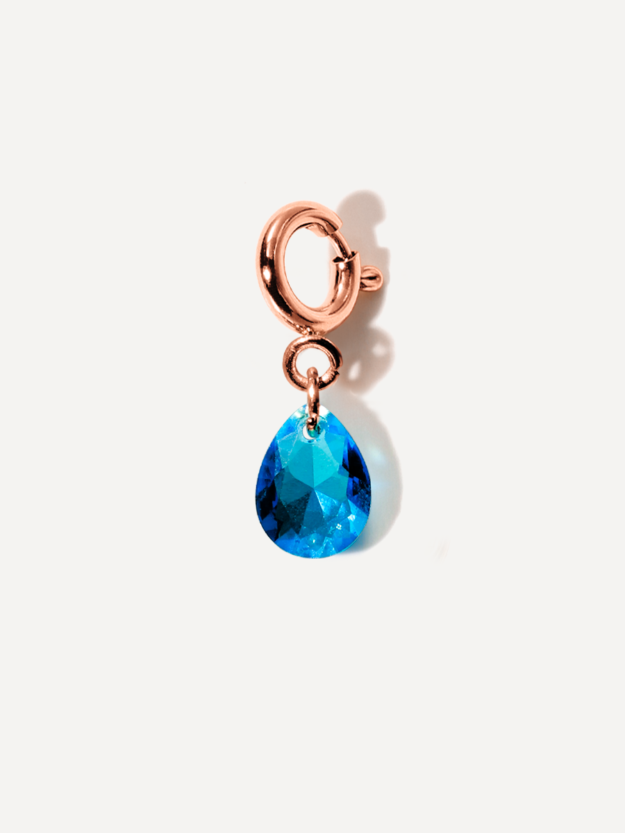 Ocean Teardrop Small Ketten-Charm