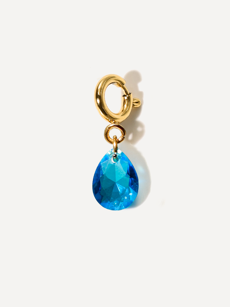 Ocean Teardrop Ketten-Charm