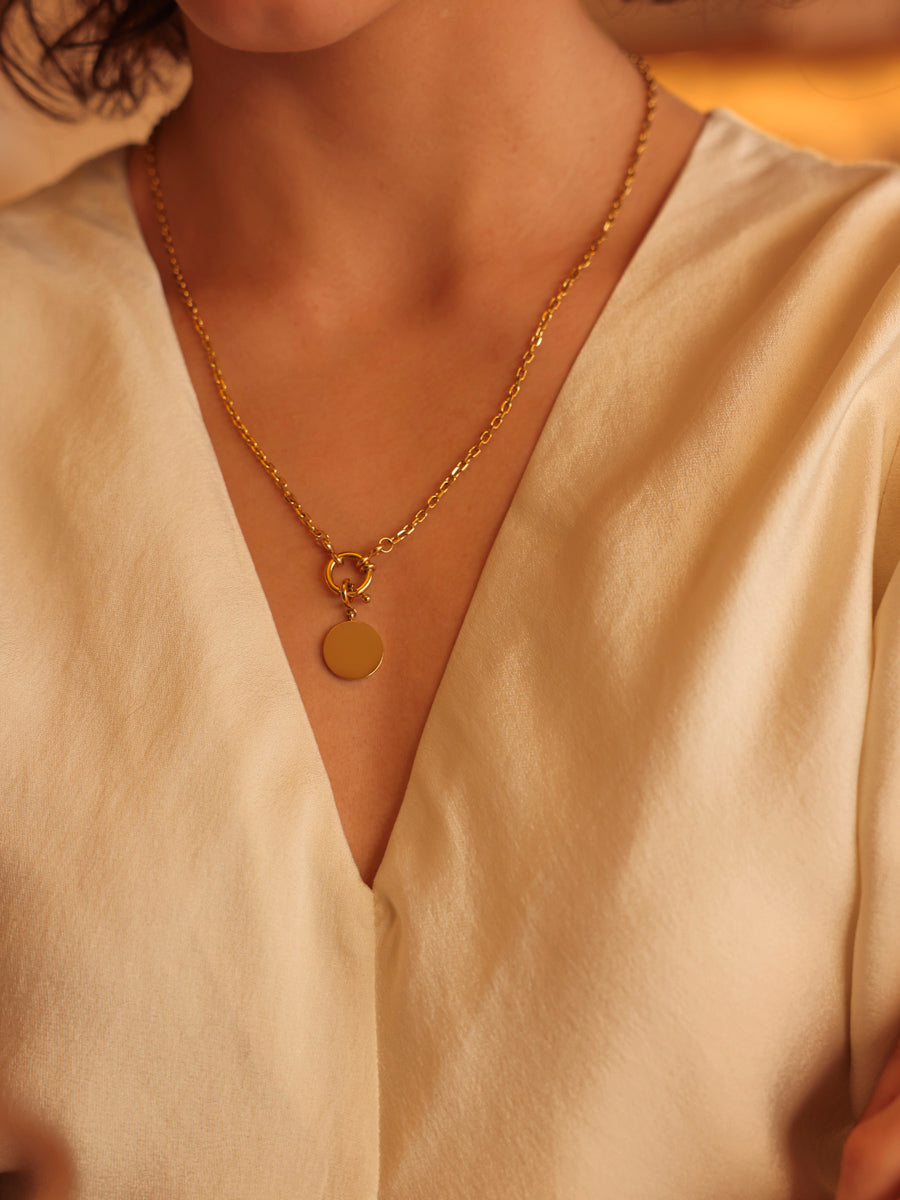 Round Elegance Ketten-Charm