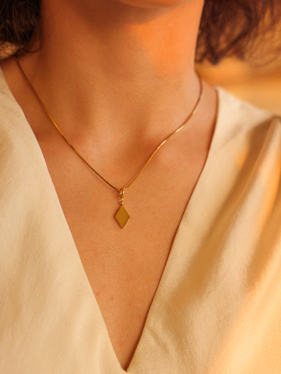 Geometric Grace Ketten-Charm