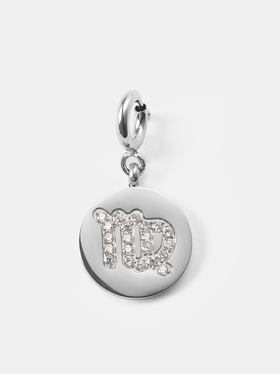 Twinkling Zodiac Ketten-Charm - Virgo