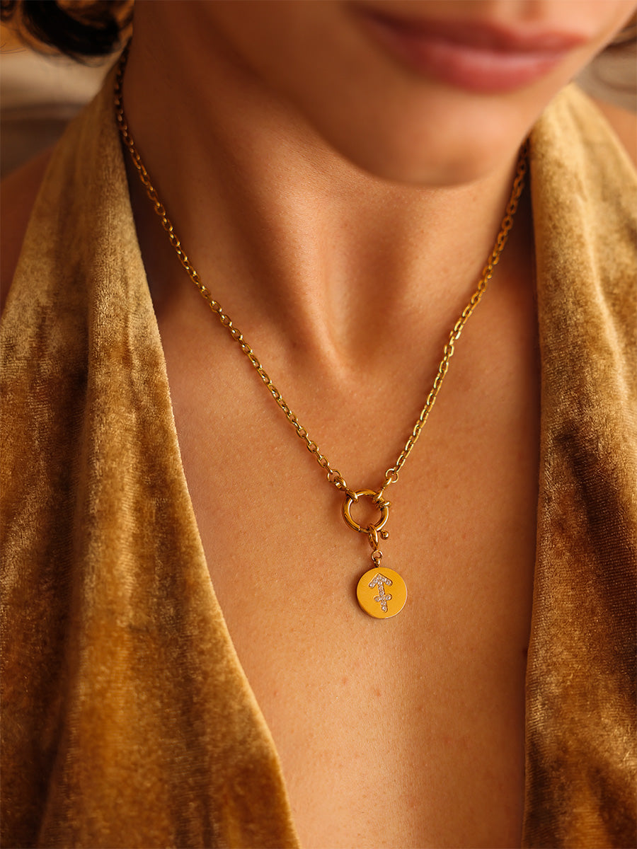 Twinkling Zodiac Ketten-Charm - Sagittarius