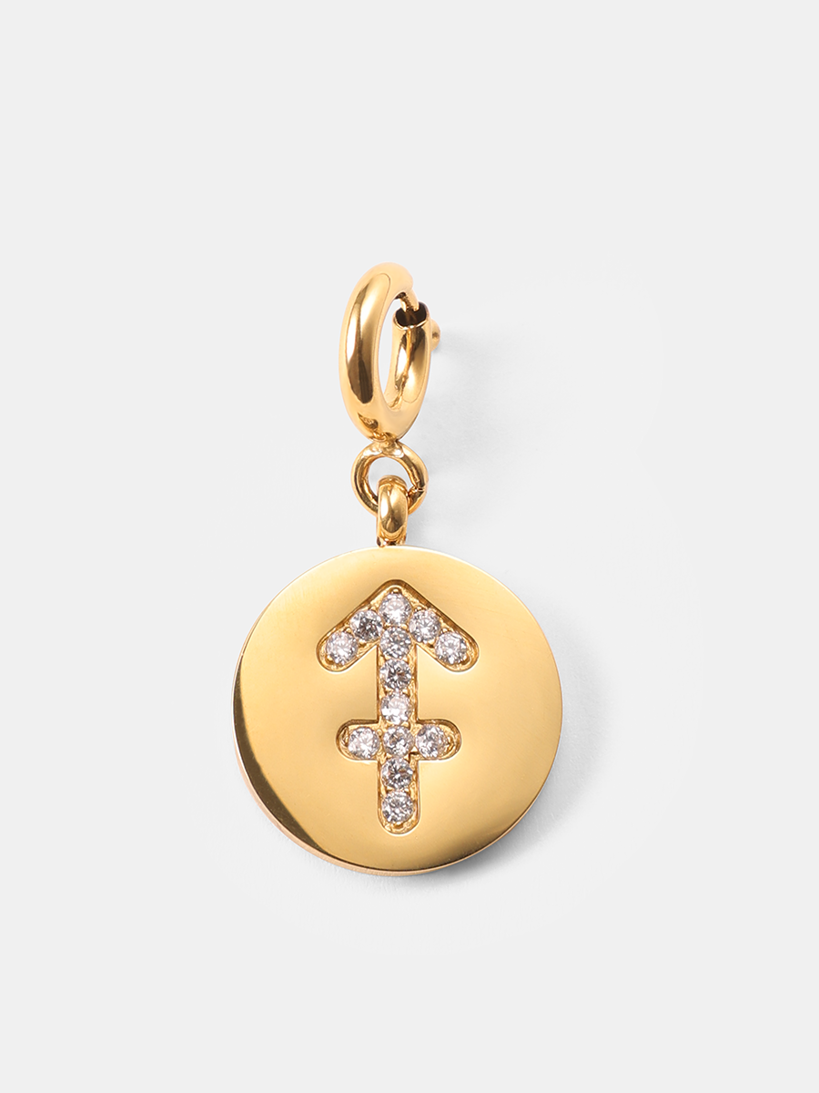 Twinkling Zodiac Ketten-Charm - Sagittarius