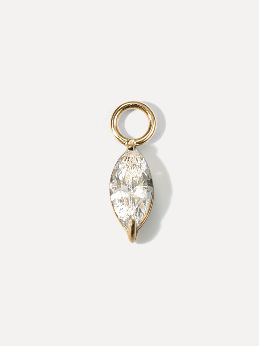 4x8mm Crystal Chic Medium Ohrring-Charm ICRUSH