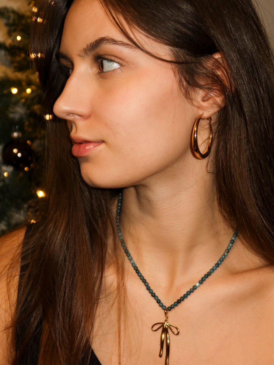 Elegant Bow Ketten-Charm