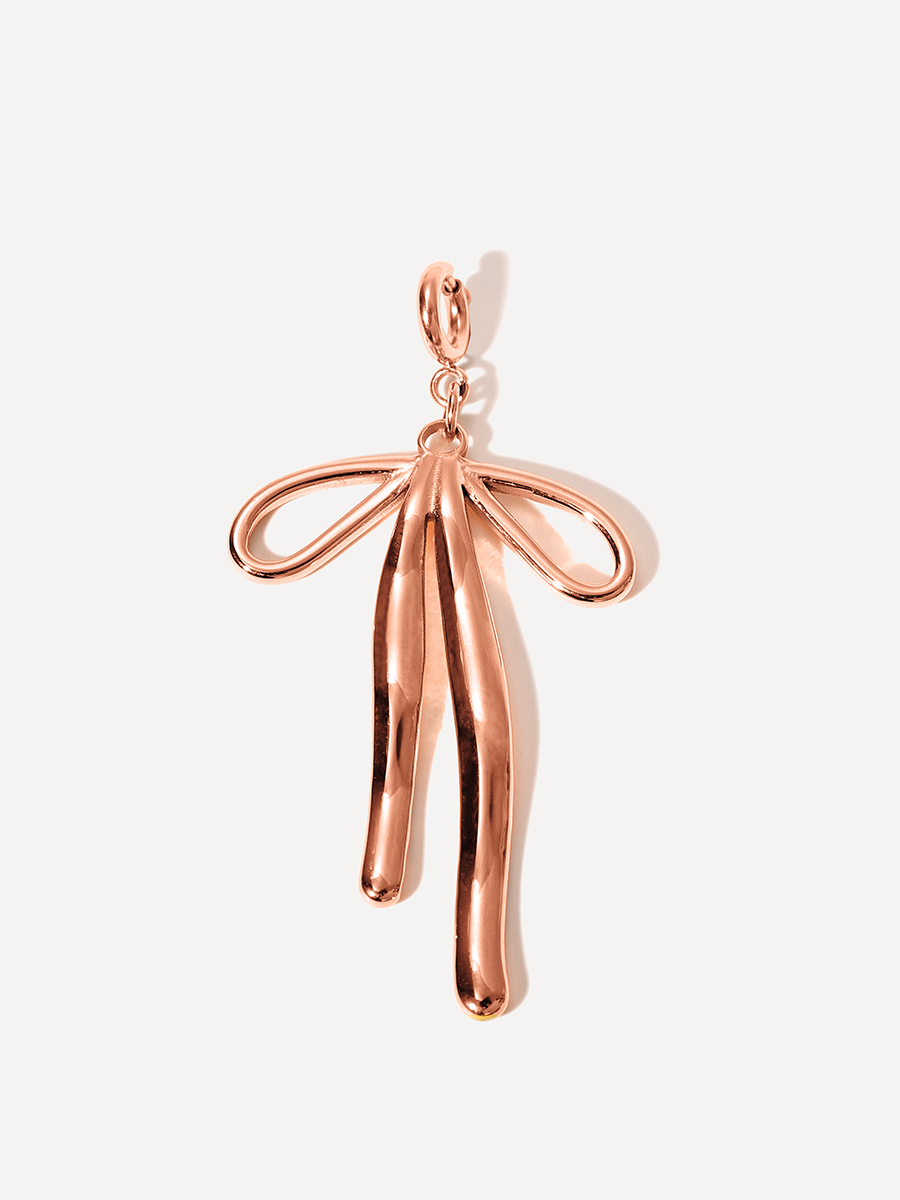 Elegant Bow Ketten-Charm