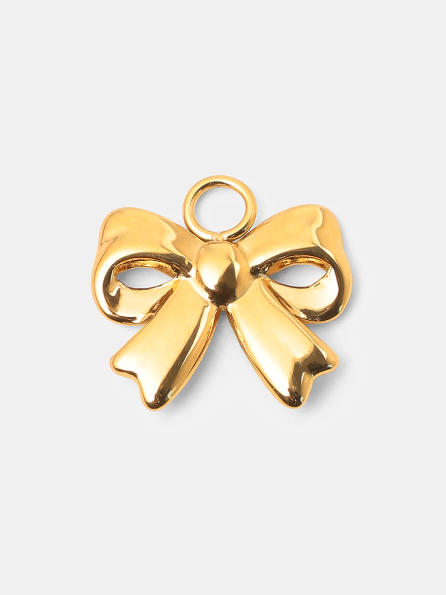 15,5x13,3mm Chic Knot Ohrring-Charm