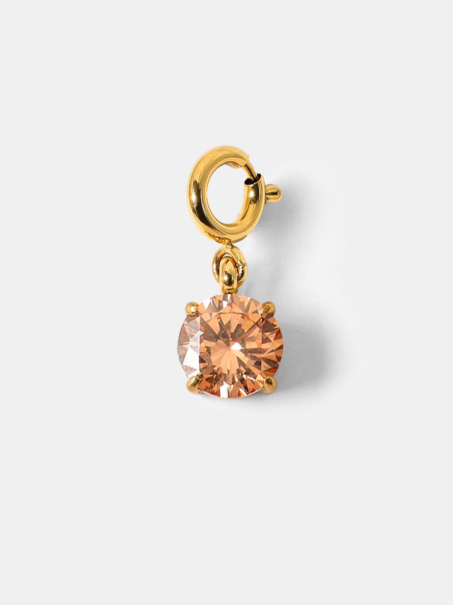 Crystal Delight Champagne Ketten-Charm