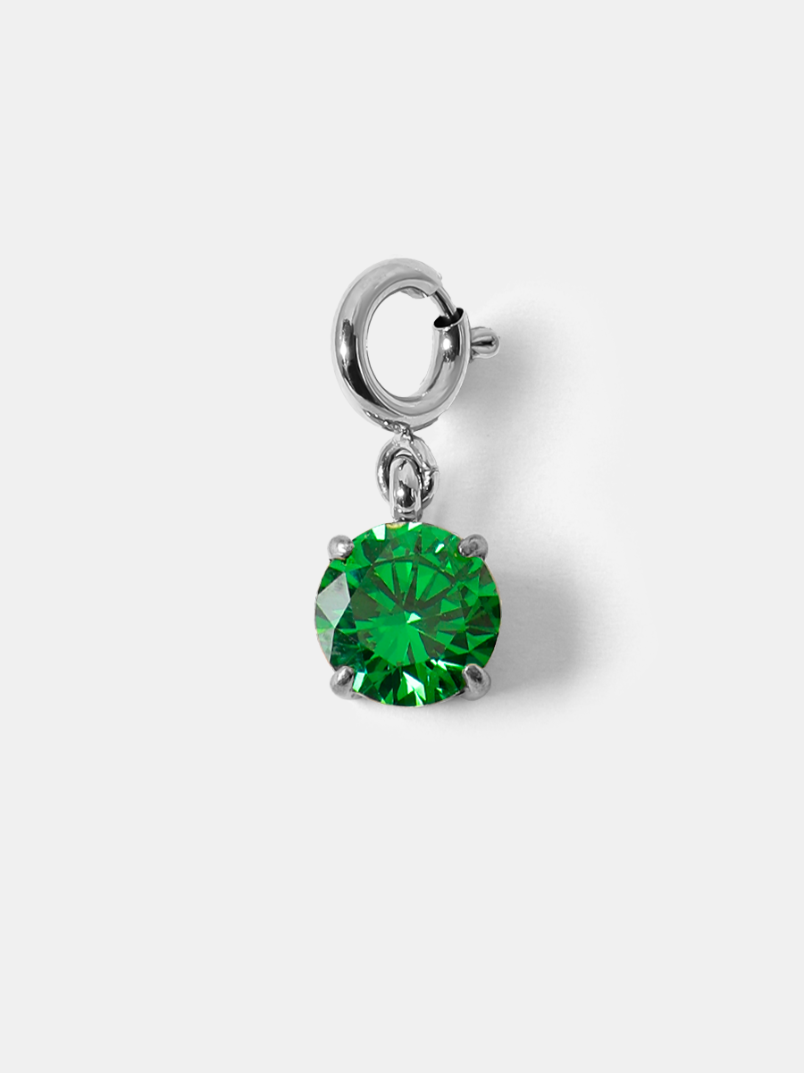 Crystal Delight Green Ketten-Charm