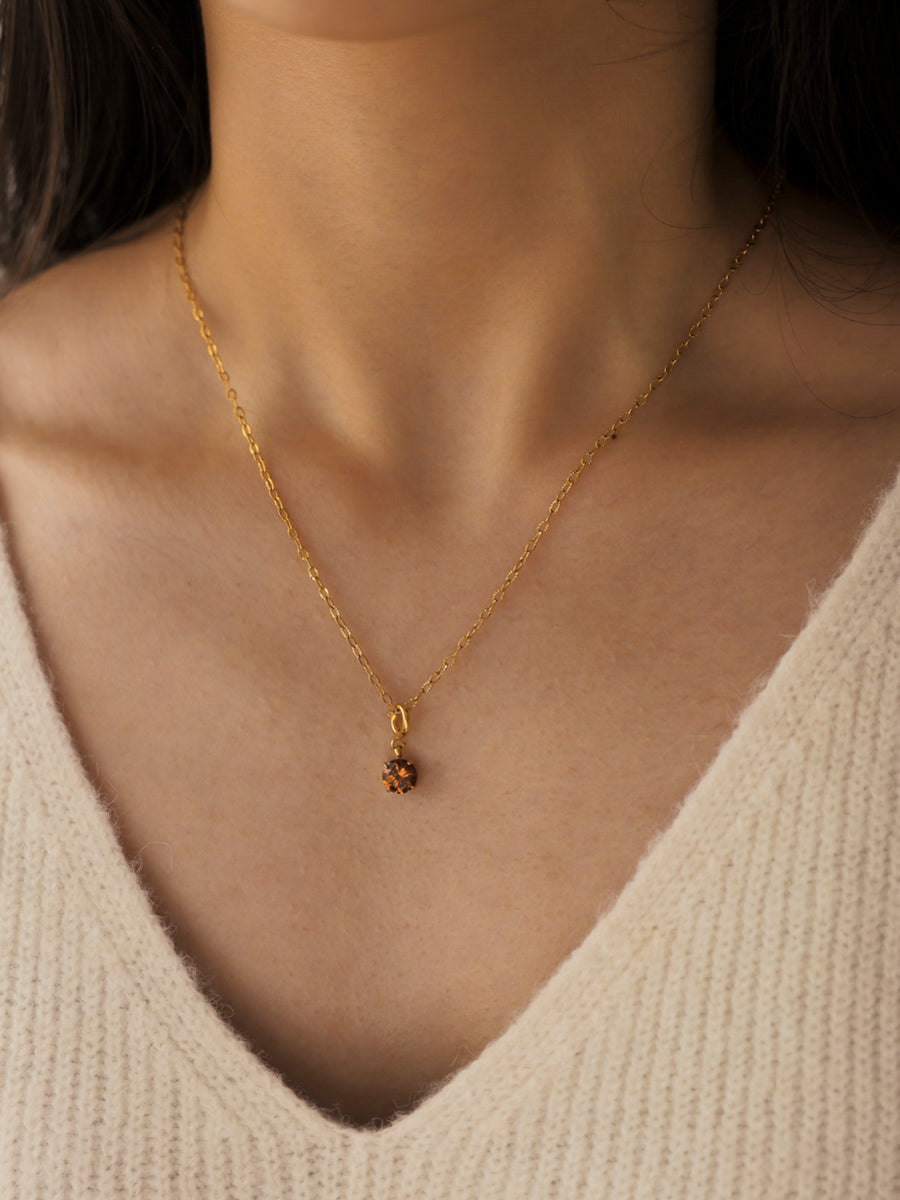 Crystal Delight Coffee Ketten-Charm